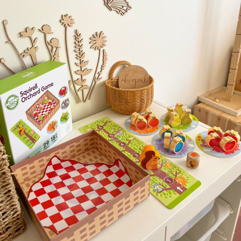 Stalo žaidimas Voverė sode, WOOPIE