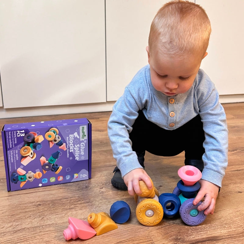 Sensorinių kaladėlių rinkinys 13 el., WOOPIE