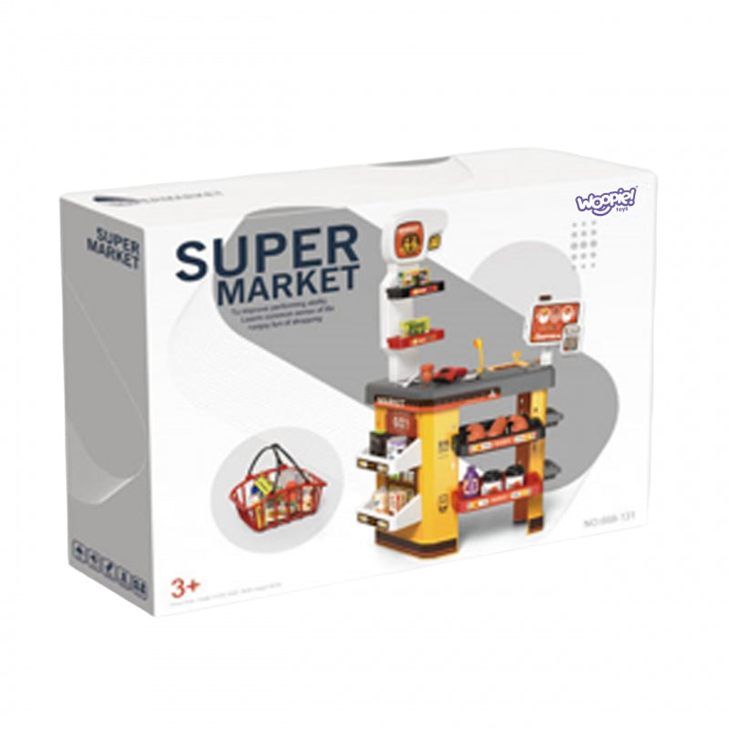 Žaislinis prekybos centras su šviesos ir garso efektais, WOOPIE