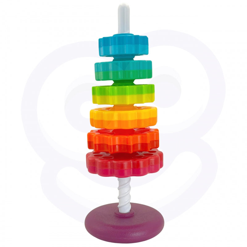 Lavinamasis susukamas bokštas vaikams "Žvaigždės", WOOPIE