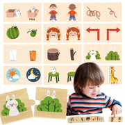 Medinė dėlionė Priešingybės, VIGA