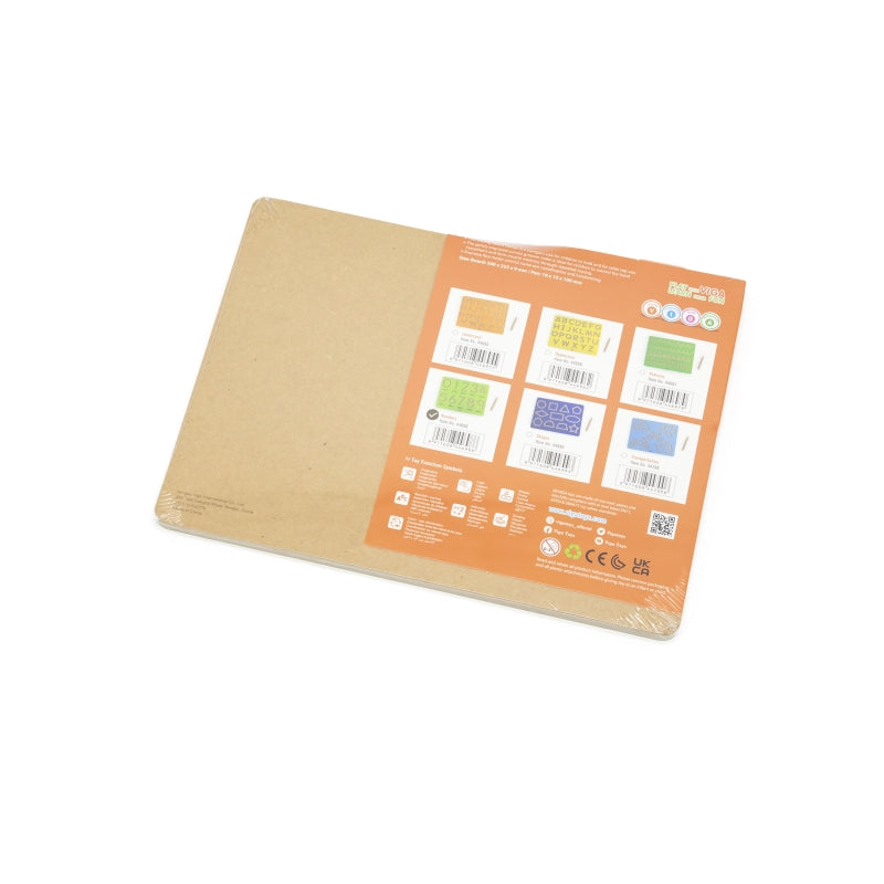 Medinė grafomotorinė skaičių lenta VIGA, žalia