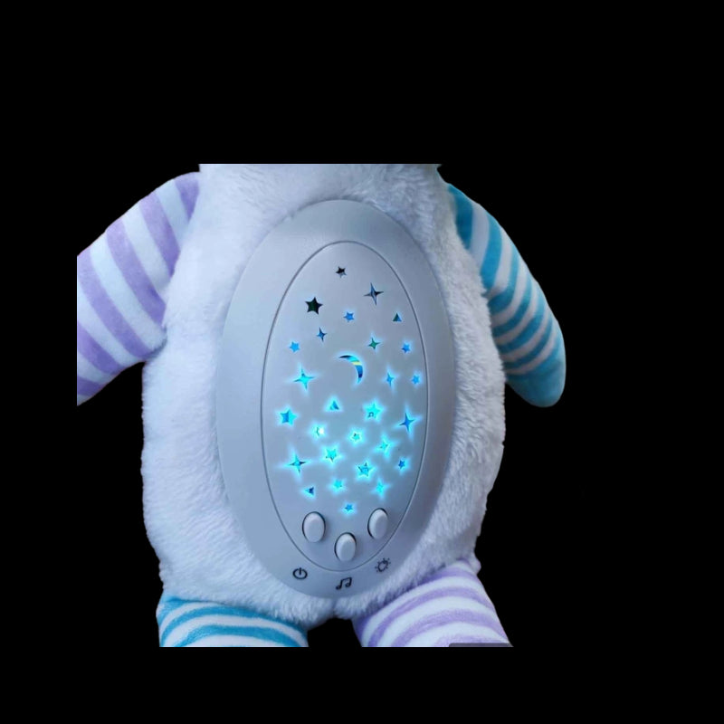 Interaktyvi pliušinė avelė 2in1 projektorius WOOPIE BABY