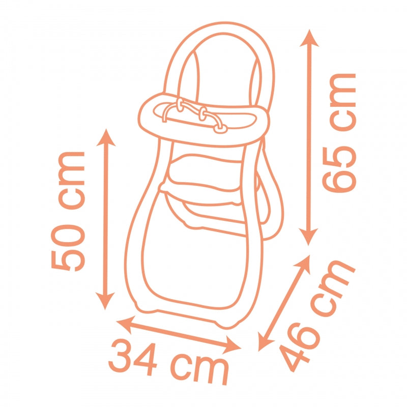 Žaislinė maitinimo kėdutė lėlėms SMOBY Baby Nurse