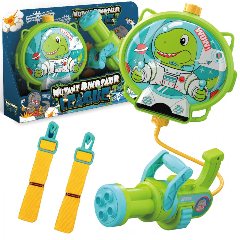 Vandens pistoletas su kuprine, dinozauras, WOOPIE