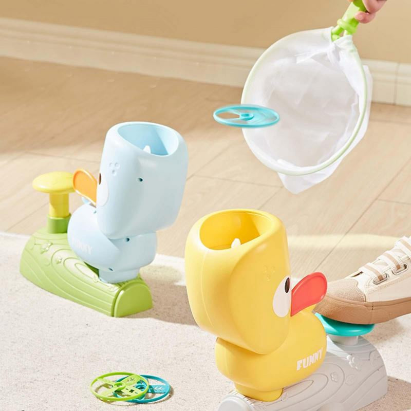 Arkadinis žaidimas sugauk diską, antis, geltona, WOOPIE