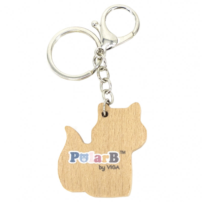 Medinis raktų pakabukas, lapė, Viga