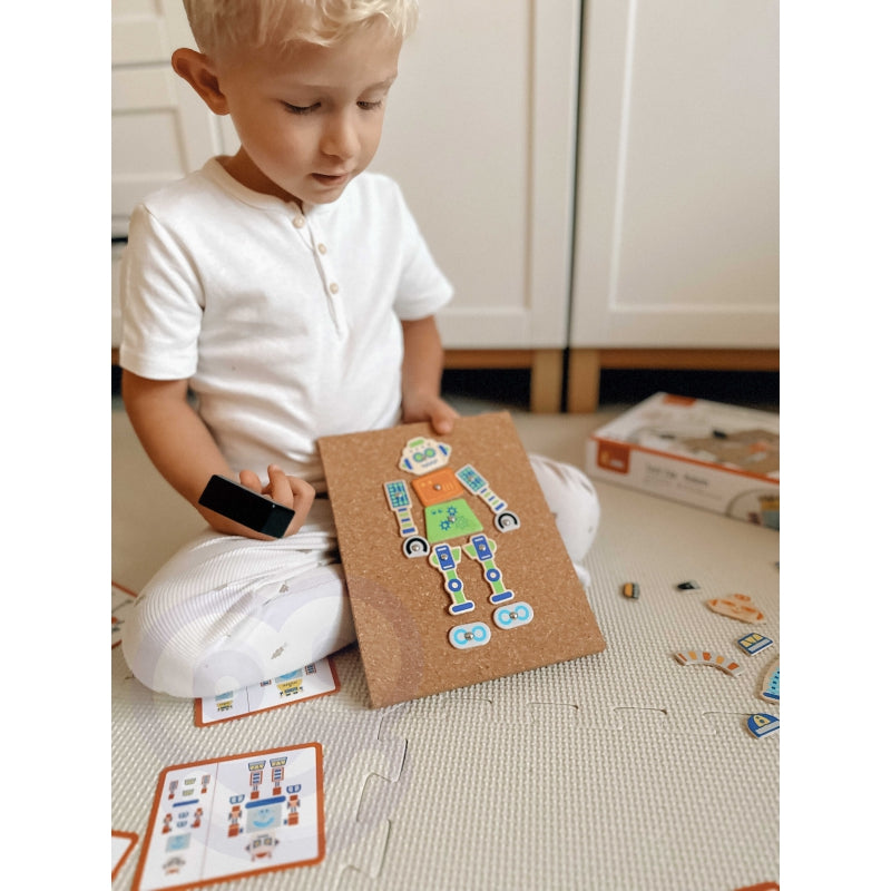 Prikalami mediniai robotai 45 detalės, Viga