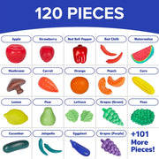 Didelis įvairių maisto produktų rinkinys 120el., WOOPIE