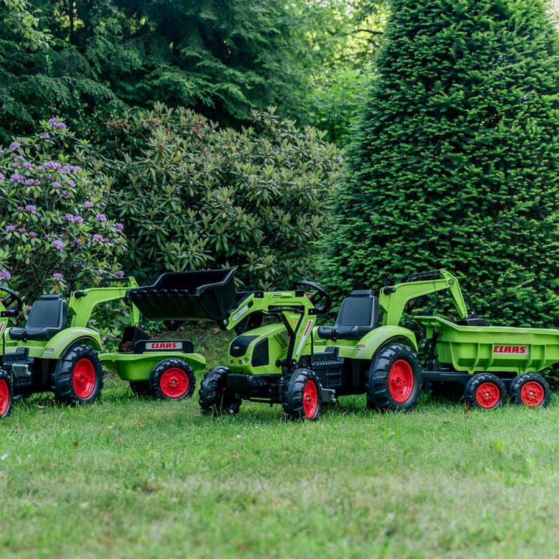 Minamas traktorius su priekaba CLAAS Falk