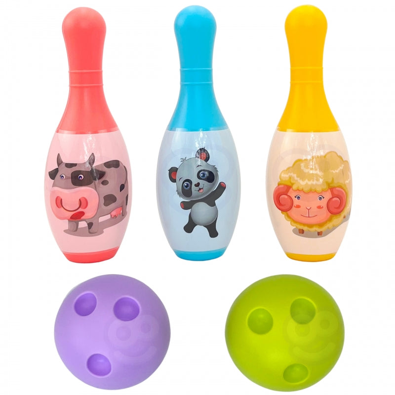 Vaikiškas boulingo rinkinys, dinozaurai, WOOPIE