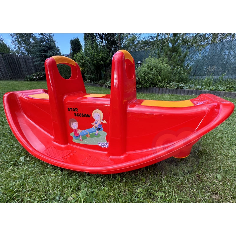 Balansinės supynės trims, raudonas, Woopie