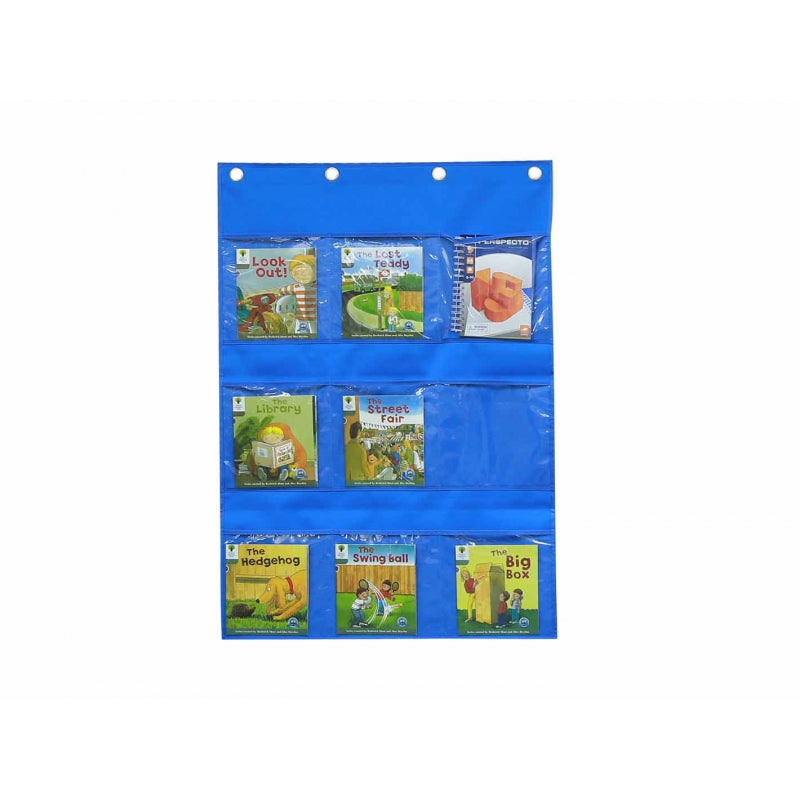 Pakabinama medžiaginė pakaba su kišenėmis, mėlyna, Masterkidz