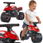 Paspiriamas motociklas FALK Rider Racing, raudonas