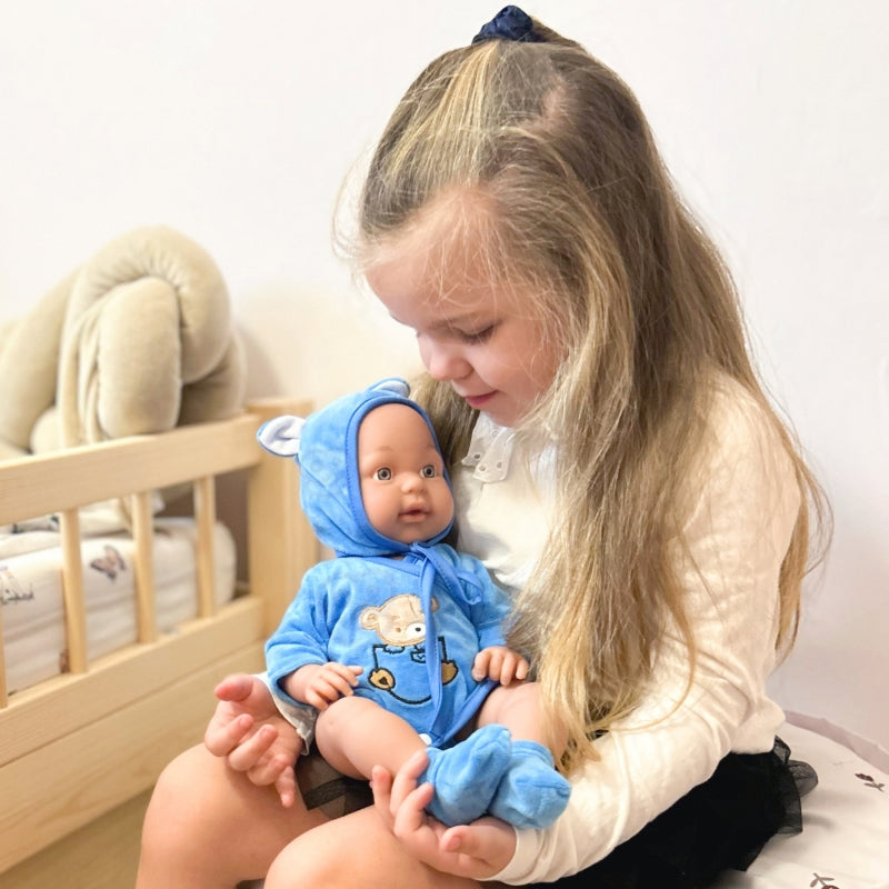 Lėlė meškiuko drabužiuose WOOPIE 46 cm