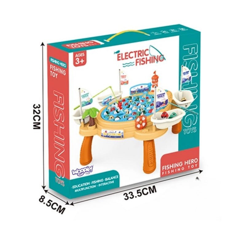 Interaktyvusis žuvų gaudymo stalas „PIRATŲ LAIVAS“, WOOPIE