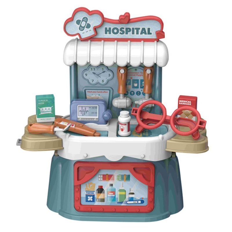 Mažojo gydytojo rinkinys lagamine 3in1 21 el, WOOPIE