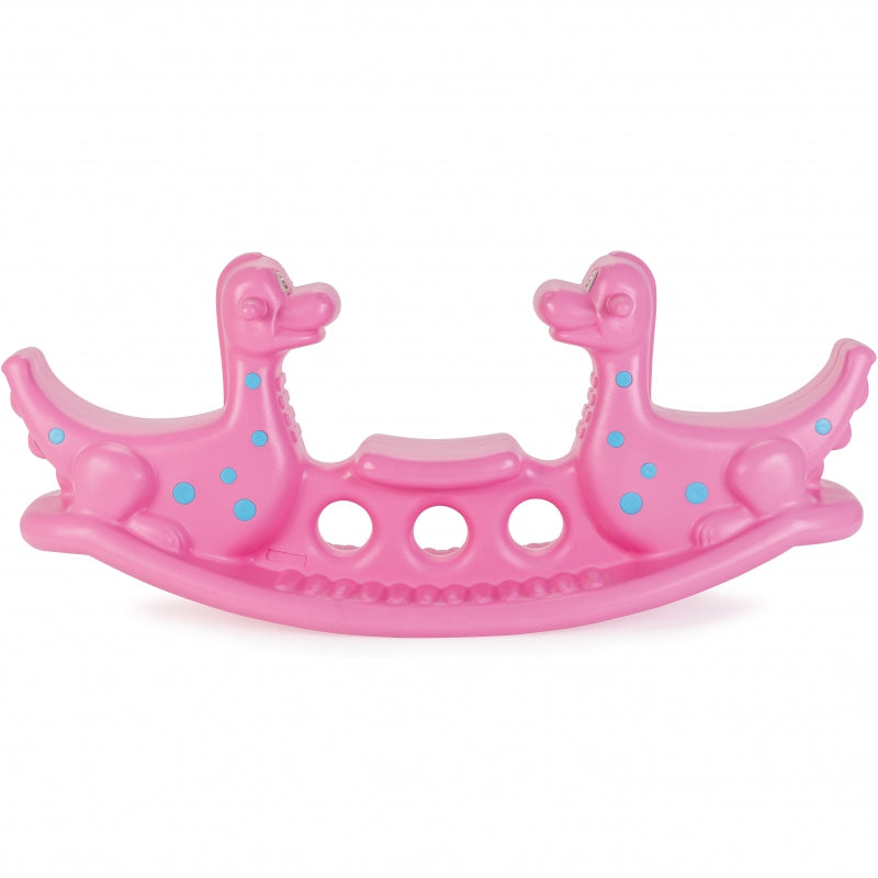 Sūpynės vaikams Dinozaurai WOOPIE, rožinės