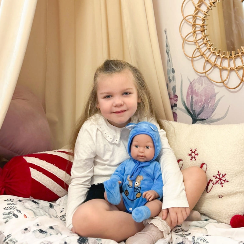 Lėlė meškiuko drabužiuose WOOPIE 46 cm