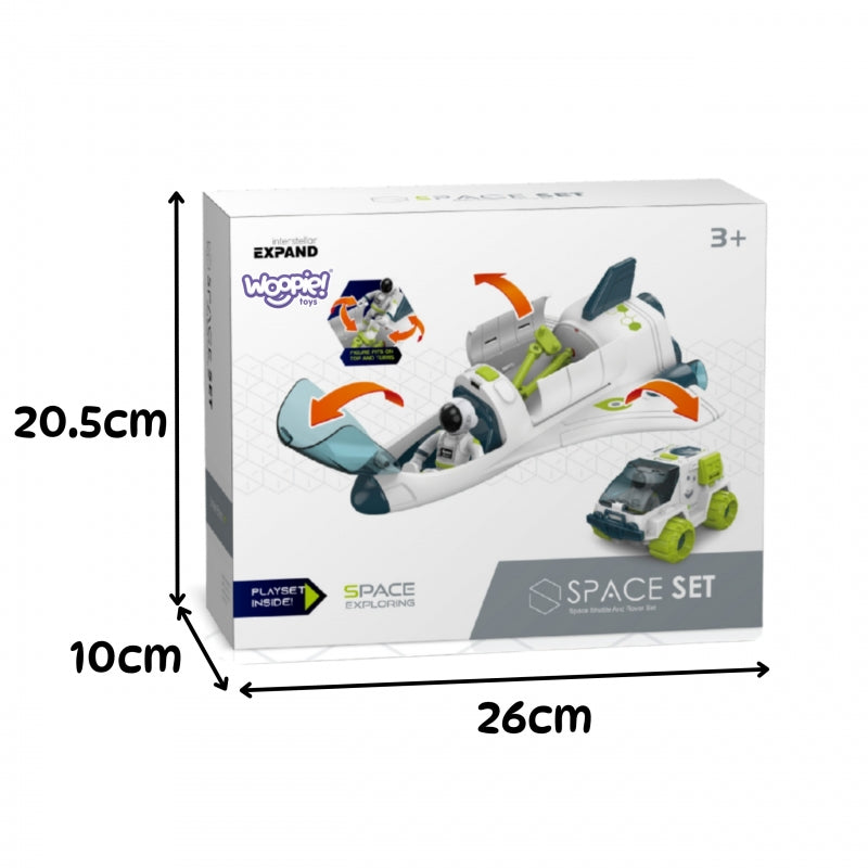 Kosminio laivo ir roverio rinkinys vaikams, WOOPIE