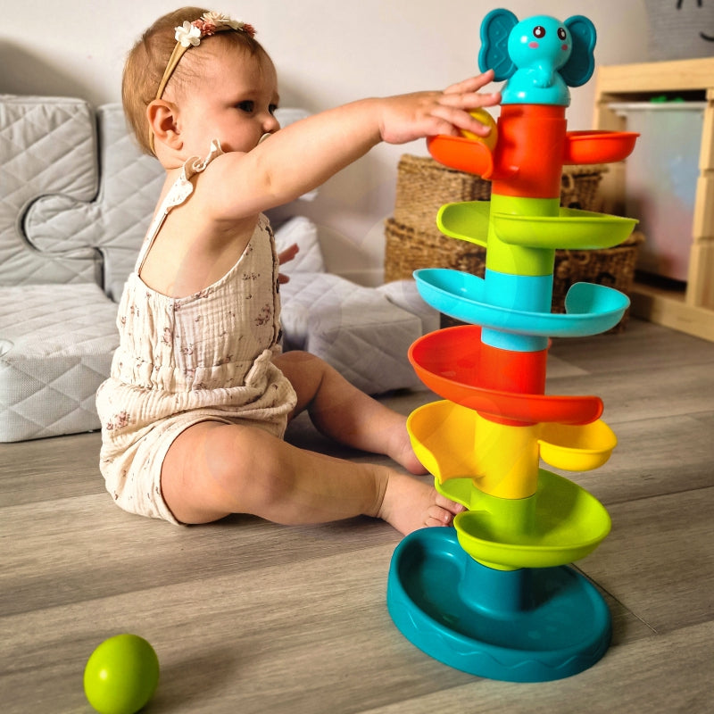 Spiralinės kamuolių trasos rinkinys, WOOPIE