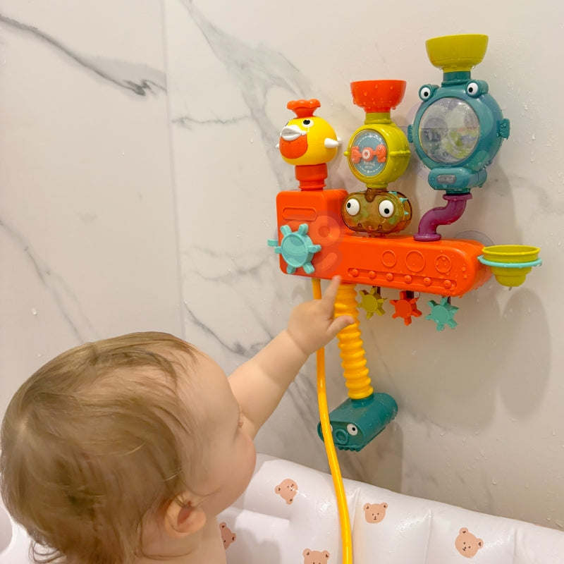 Vonios žaislas su priedais, antis, WOOPIE