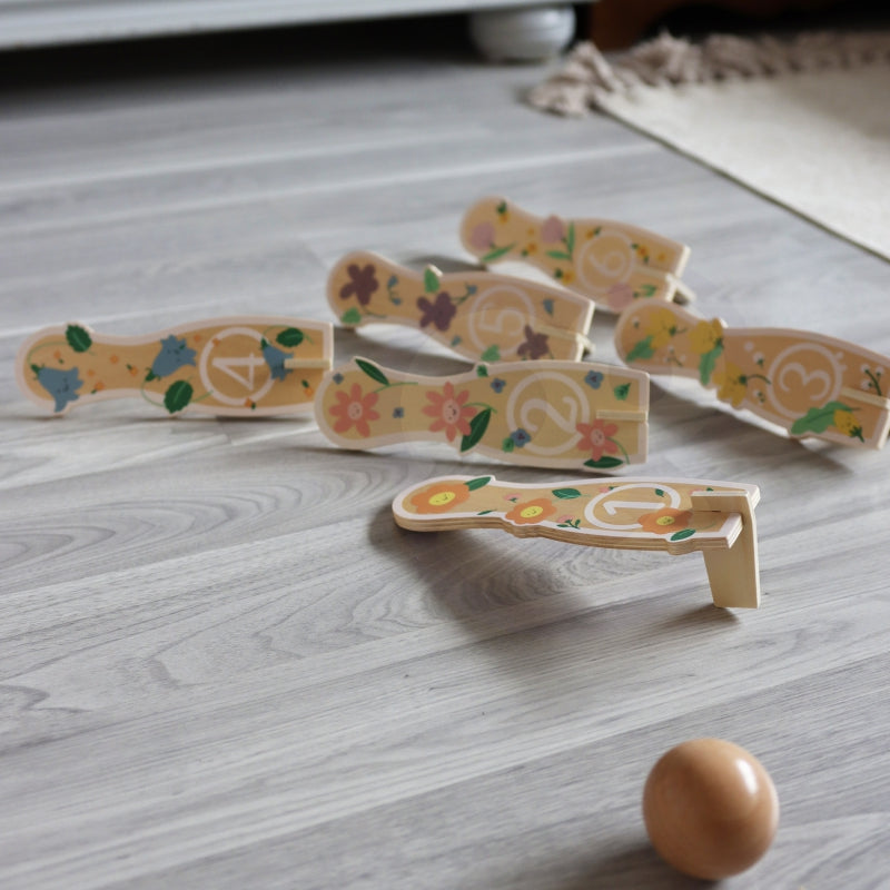 Mediniai kėgliai vaikams „Boulingas“, Classic World