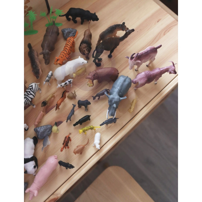 Gyvūnų figūrėlių rinkinys 58 vnt, WOOPIE