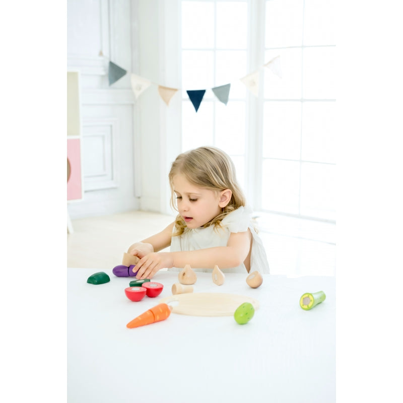 Medinių daržovių pjaustymo rinkinys CLASSIC WORLD