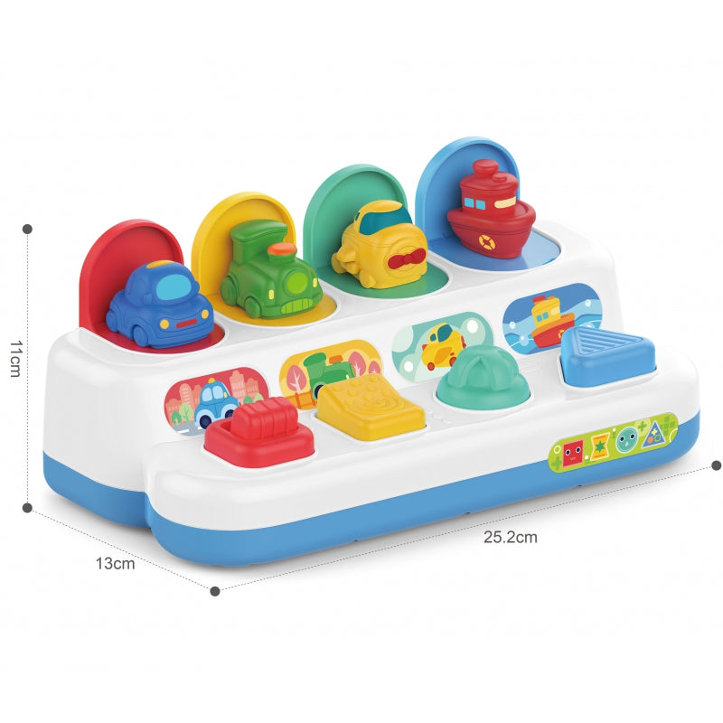 Interaktyvus iššokančių transporto priemonių žaidimas, WOOPIE