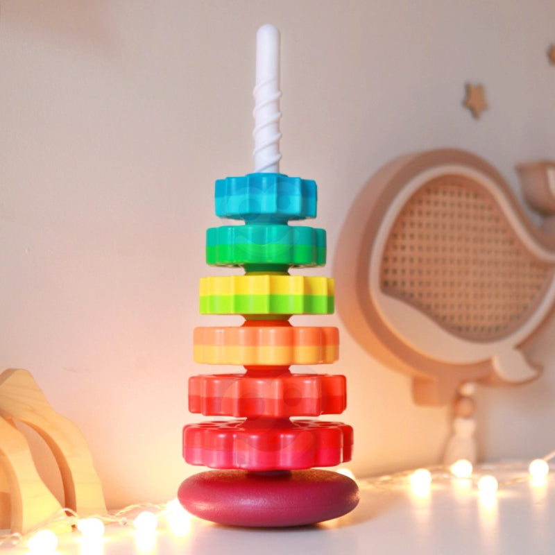 Lavinamasis susukamas bokštas vaikams "Žvaigždės", WOOPIE