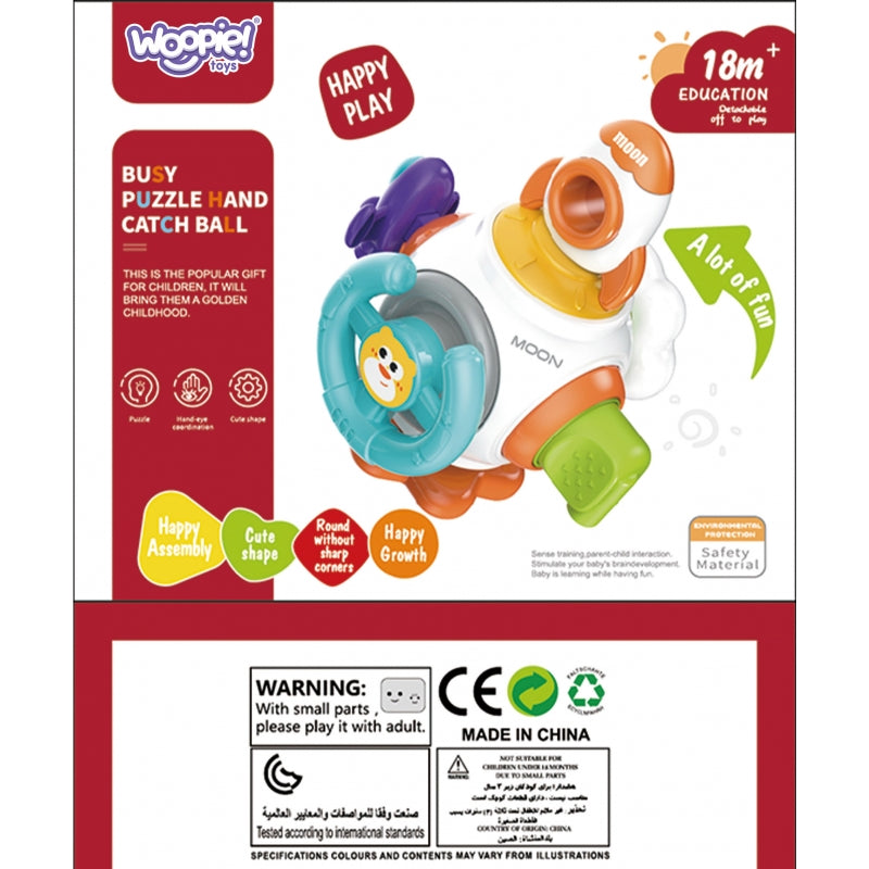 Sensorinis Montessori žaislas 6in1, WOOPIE BABY