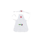 Slaugytojų prijuostė su slaugytojo kepuraite WOOPIE