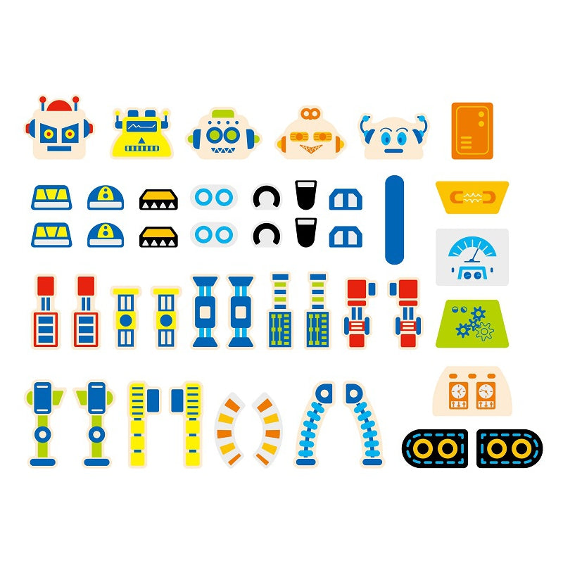 Prikalami mediniai robotai 45 detalės, Viga