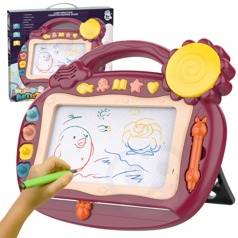 Magnetinė nutrinama piešimo lenta, bordinė