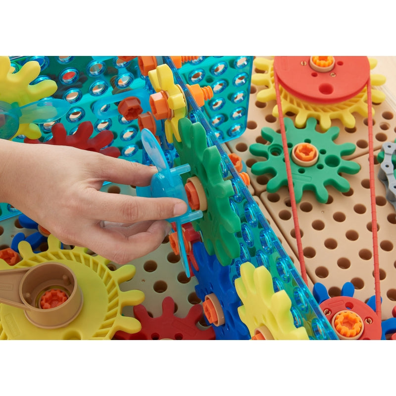 STEAM priemonių ir krumpliaračių rinkinys vaikams 198 el., MASTERKIDZ