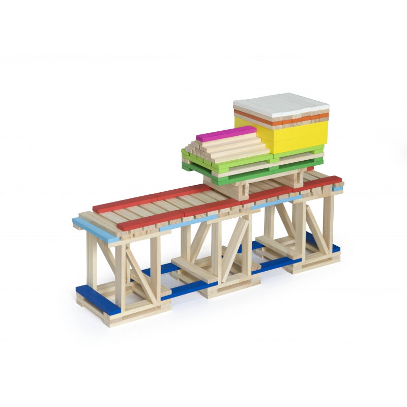 Medinis lavinamasis konstruktorius 250 vnt., Viga