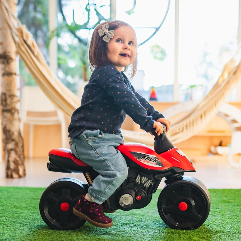 Paspiriamas motociklas FALK Rider Racing, raudonas