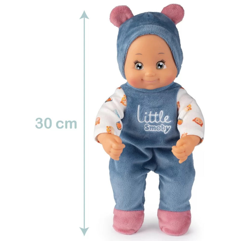Lėlės vežimėlis 3in1 su lėle SMOBY Little Walker Push Toy