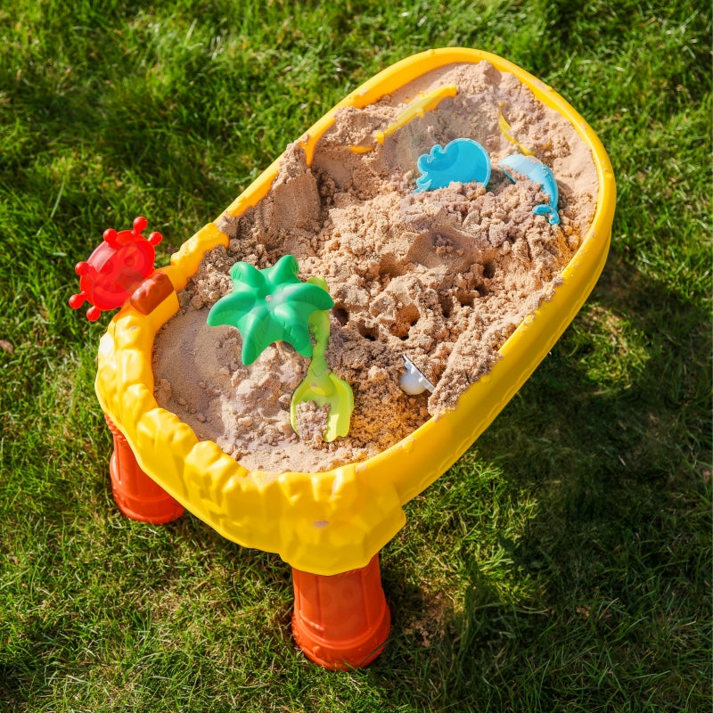 Stalas vandens ir smėlio žaidimams su priedais, WOOPIE