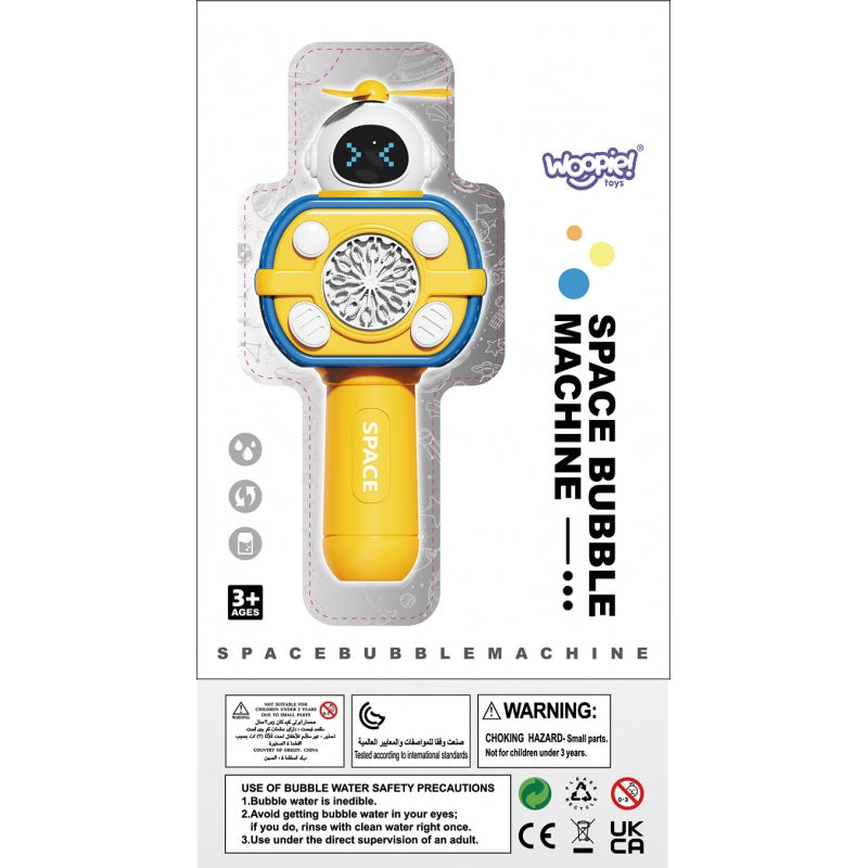 Muilo burbulų mašina astronautas, rožinė, WOOPIE