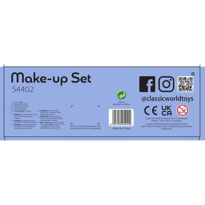 Medinis makiažo rinkinys vaikams, Classic World