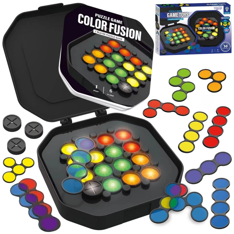 Lavinamasis spalvų maišymo žaidimas „Arrange Pattern“, WOOPIE