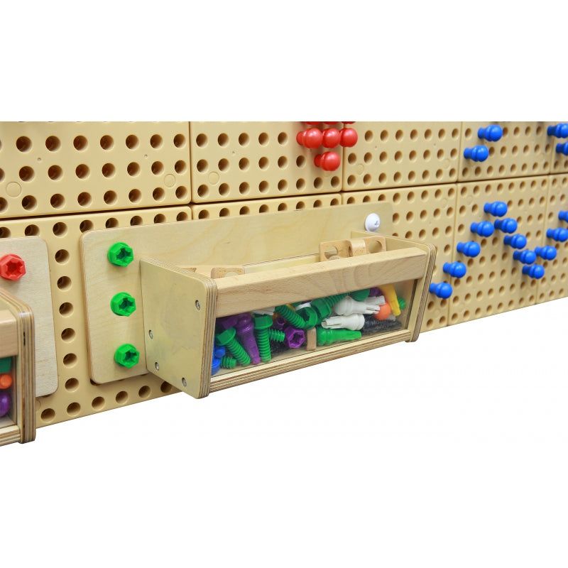 Konteineris priedams su permatoma sienele, Masterkidz STEM