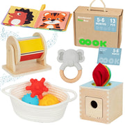 Lavinamasis Montessori rinkinys 6in1, Tooky Toy