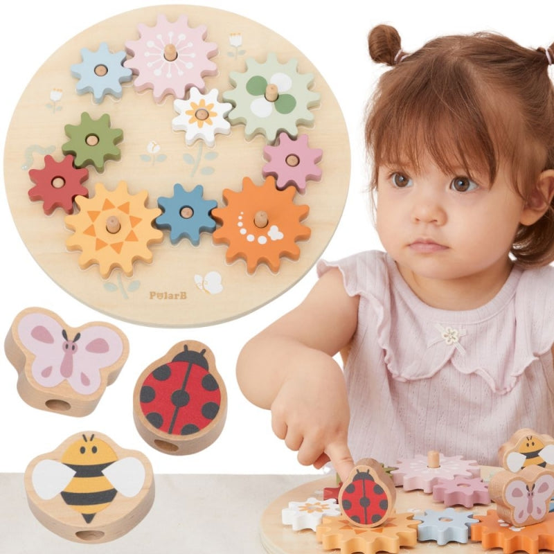 Mediniai Montessori krumpliaračiai vaikams, VIGA PolarB