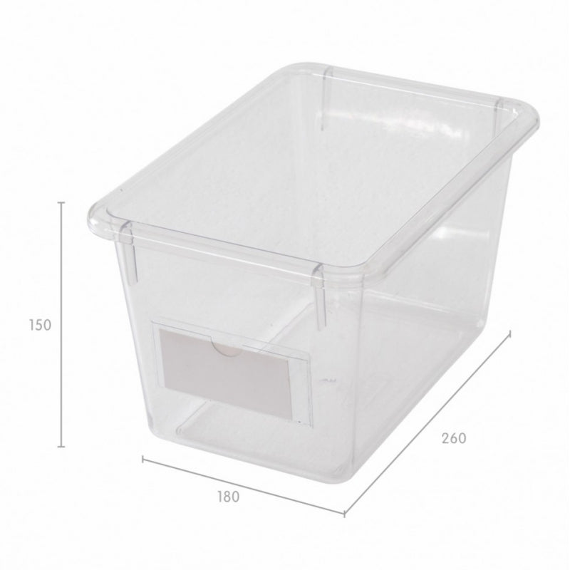 Akrilo STEM laikymo dėžės 6 vnt.,  MASTERKIDZ