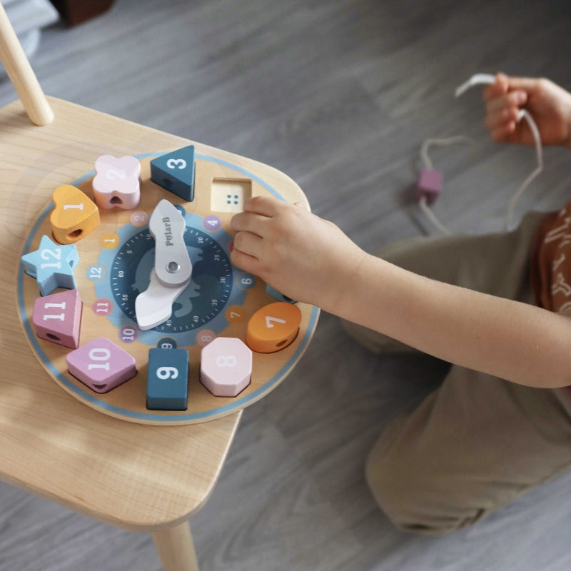 Medinis mokomasis laikrodis su formalėmis, VIGA PolarB