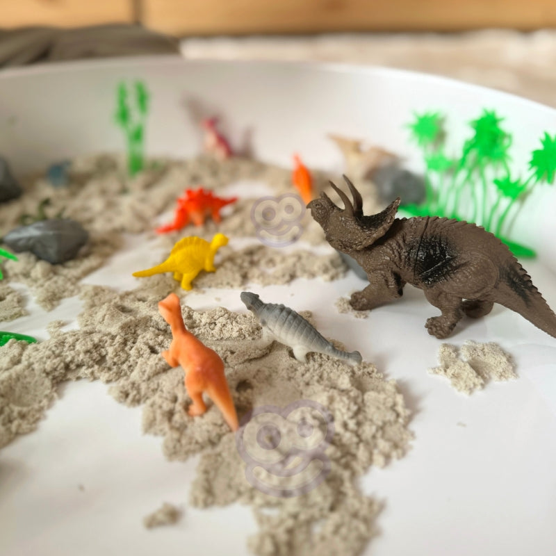 Figūrėlių rinkinys 40 vnt, WOOPIE, dinozaurai