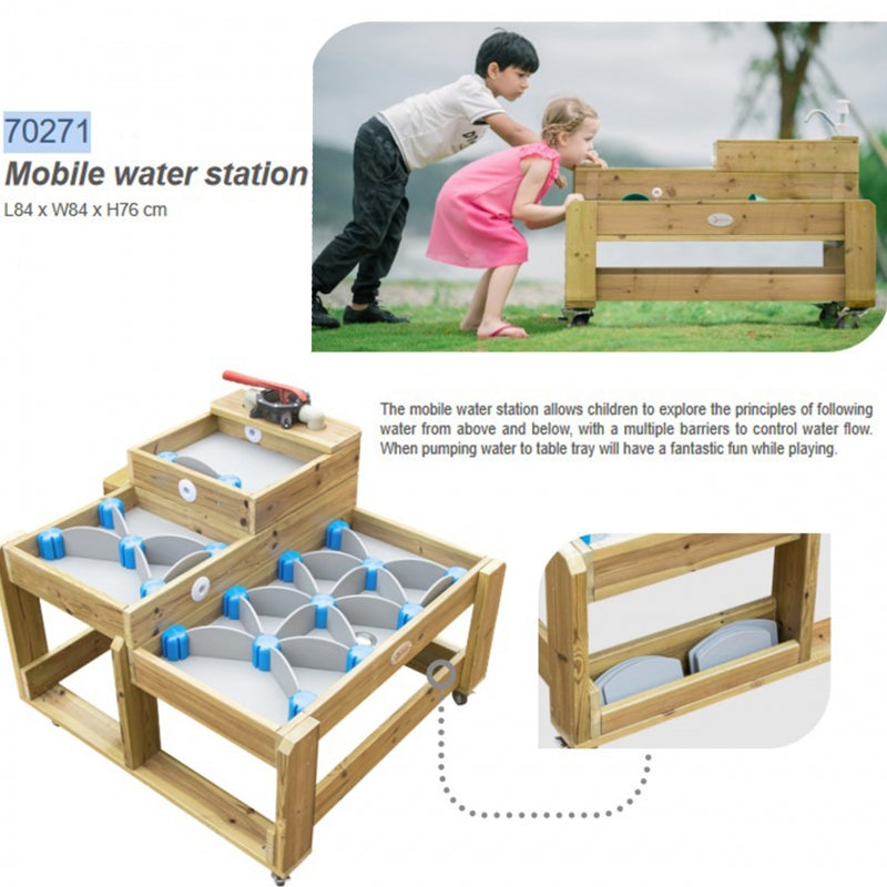 Medinis vandens stalas - kelias su užtvankomis XL, CLASSIC WORLD